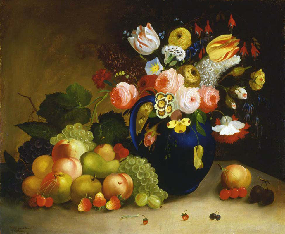 Still-life with Fruit and Flowers
